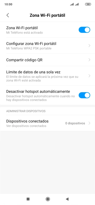 Pulsa la tecla de inicio para terminar y regresar a la pantalla de inicio.