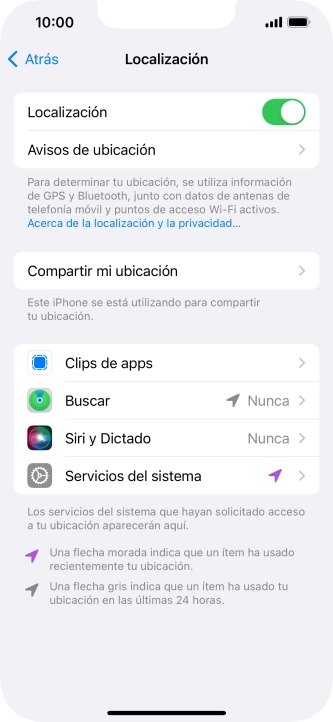 Pulsa la app deseada.