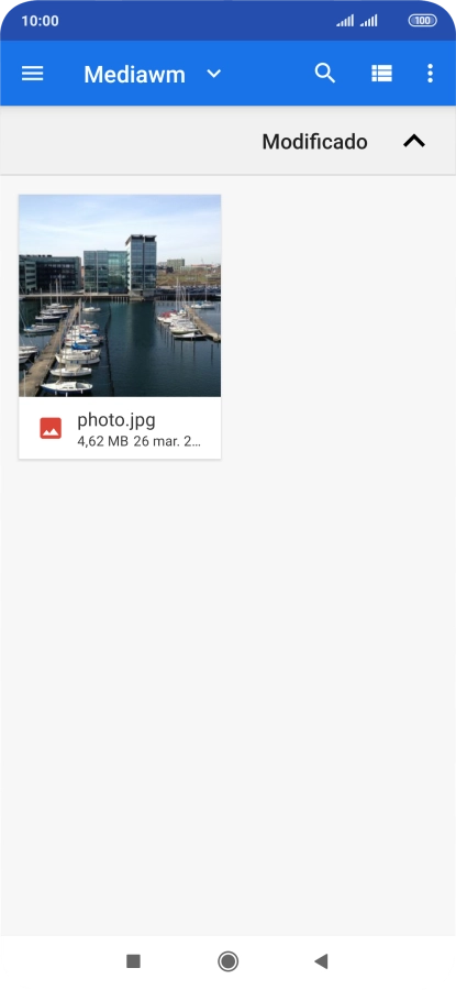 Pulsa el archivo deseado.