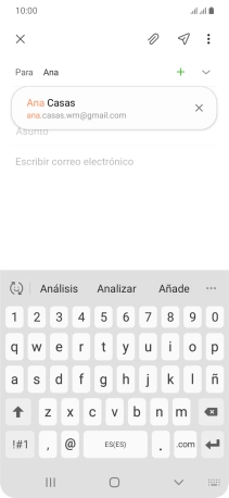 Pulsa el contacto deseado.