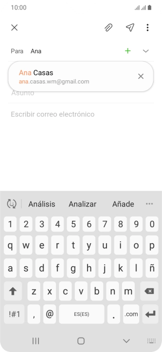Pulsa el contacto deseado.