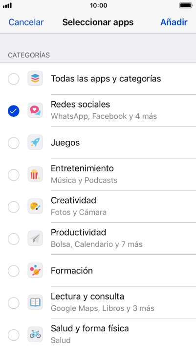 Pulsa Añadir.