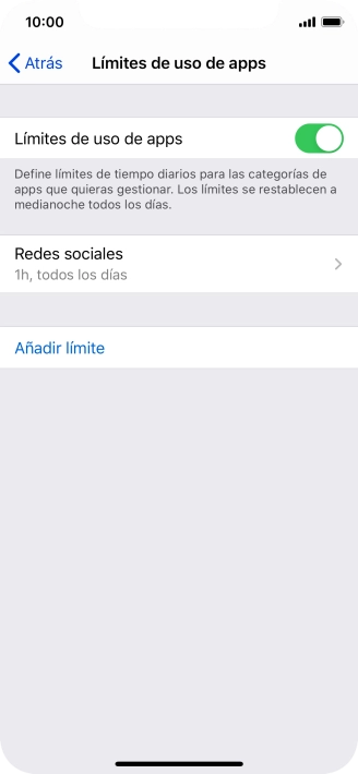 Pulsa la categoría deseada.