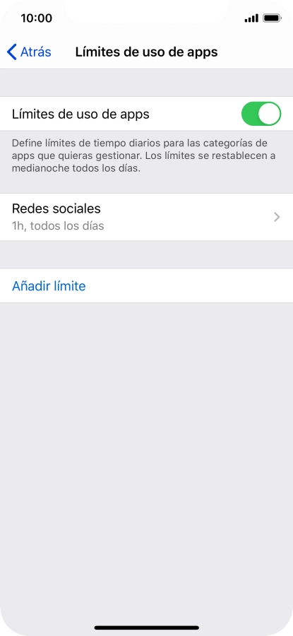 Pulsa la categoría deseada.