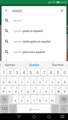 Introduce el nombre del tema o de la app y pulsa el icono de búsqueda.