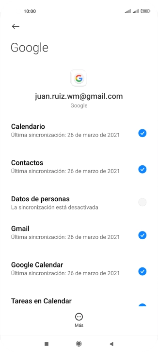 Pulsa la tecla de inicio para terminar y regresar a la pantalla de inicio.