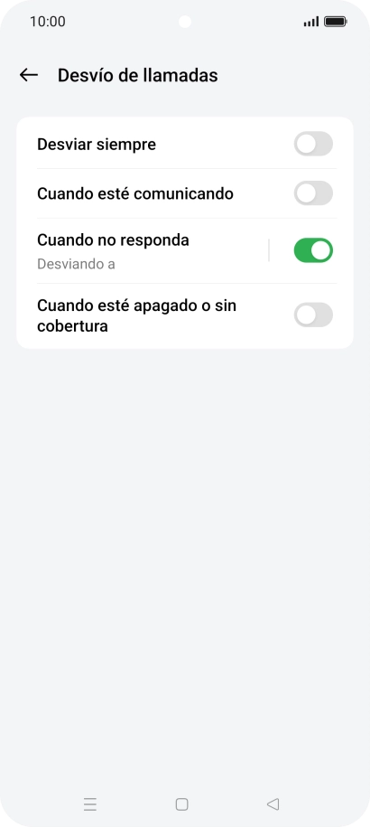 Pulsa la tecla de inicio para terminar y regresar a la pantalla de inicio.