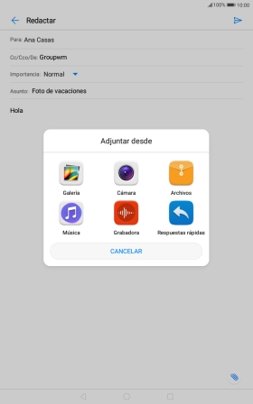 Pulsa Archivos y desplázate a la carpeta deseada.