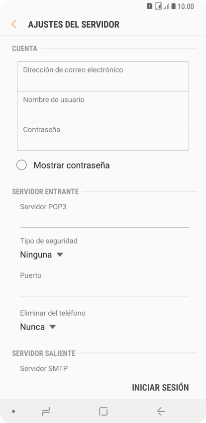 Pulsa en el campo bajo 