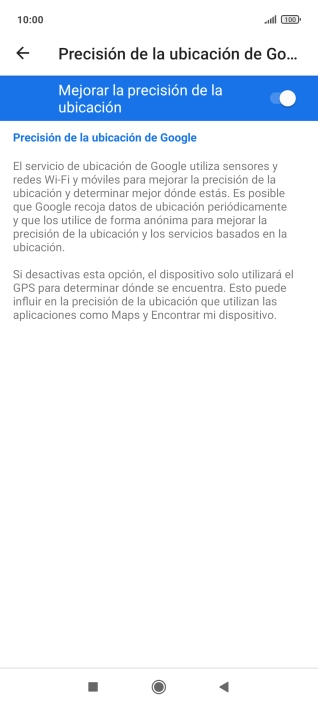 Si pulsas el indicador junto a 
