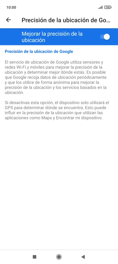 Si pulsas el indicador junto a 