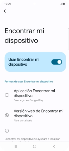 Pulsa la tecla de inicio para terminar y regresar a la pantalla de inicio.