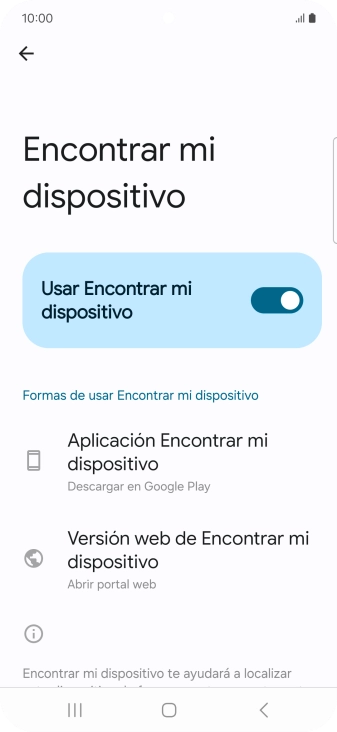 Pulsa la tecla de inicio para terminar y regresar a la pantalla de inicio.
