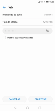 Pulsa CONECTAR.