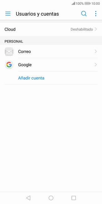 Pulsa la tecla de inicio para regresar a la pantalla de inicio.