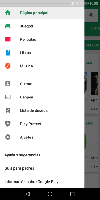 Pulsa Ajustes.