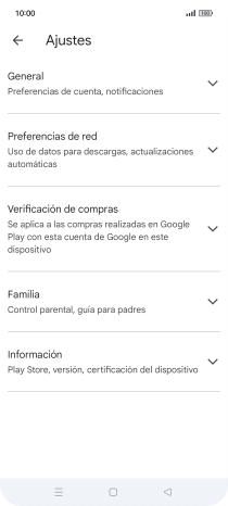 Pulsa Preferencias de red.