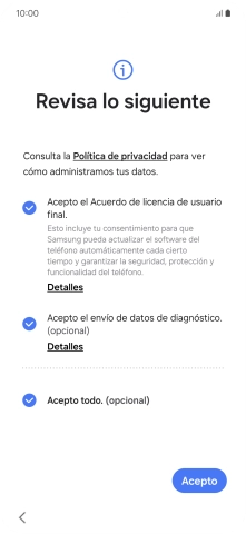 Pulsa Acepto.
