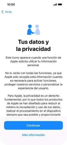 Pulsa Continuar.