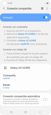 Pulsa la tecla de inicio para terminar y regresar a la pantalla de inicio.