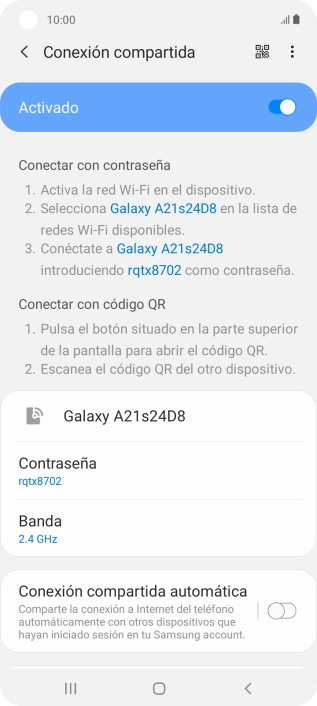Pulsa la tecla de inicio para terminar y regresar a la pantalla de inicio.
