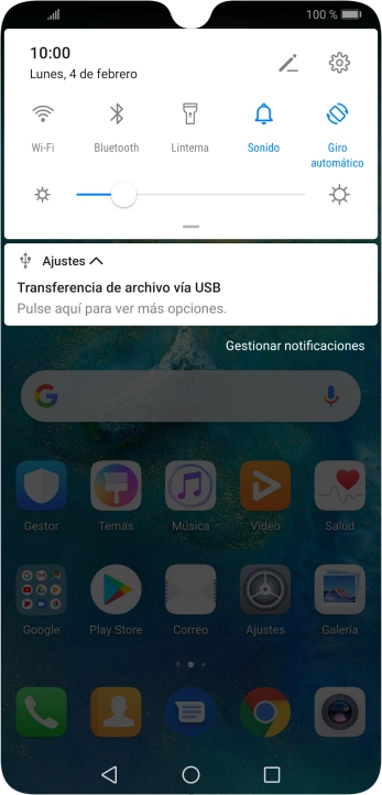 Pulsa Pulse aquí para ver más opciones.