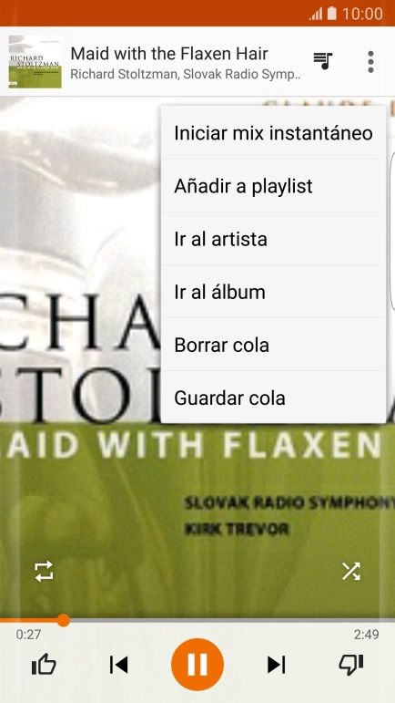 Pulsa Añadir a playlist.