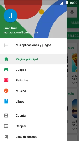 Pulsa Mis aplicaciones y juegos.