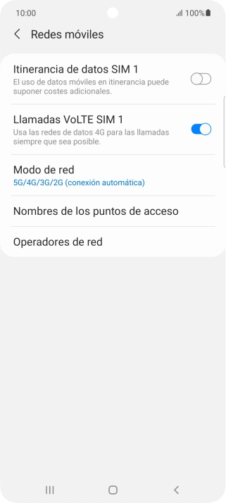 Pulsa el indicador junto a 