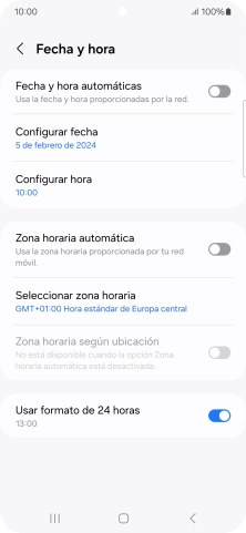 Pulsa el indicador junto a 