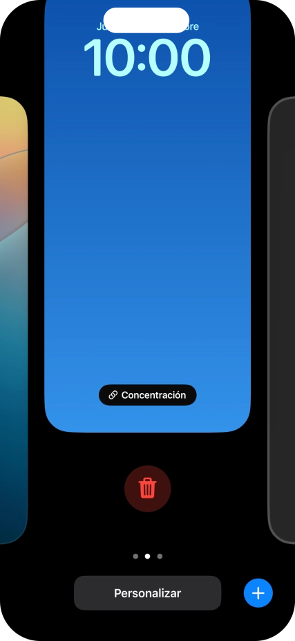Pulsa el icono de eliminar.