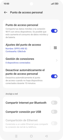 Pulsa la tecla de inicio para terminar y regresar a la pantalla de inicio.