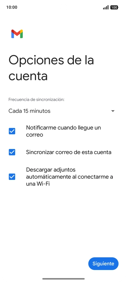 Pulsa la lista desplegable bajo 
