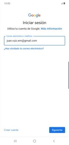 Pulsa Siguiente.