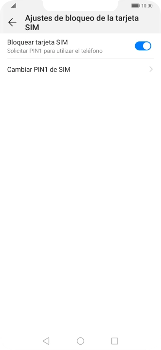 Pulsa el indicador junto a 