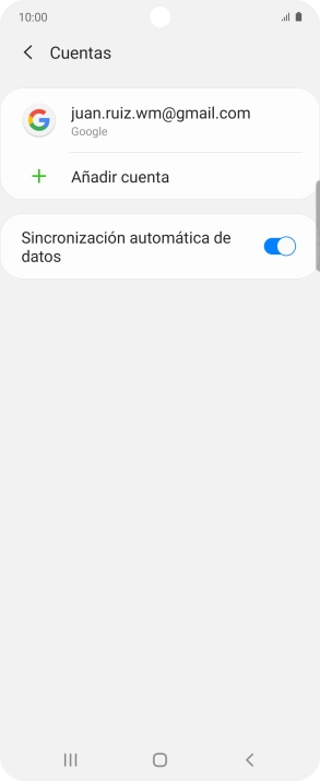 Pulsa la tecla de inicio para terminar y regresar a la pantalla de inicio.