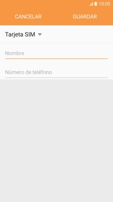 Pulsa la lista desplegable de la guía.