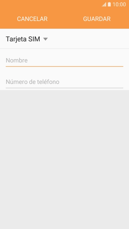Pulsa la lista desplegable de la guía.