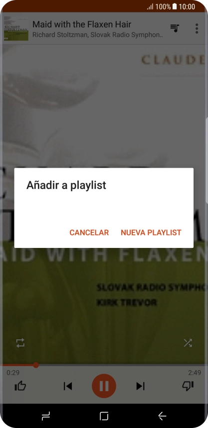 Pulsa NUEVA PLAYLIST.
