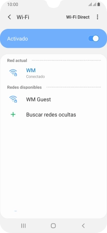 Pulsa la tecla de inicio para terminar y regresar a la pantalla de inicio.