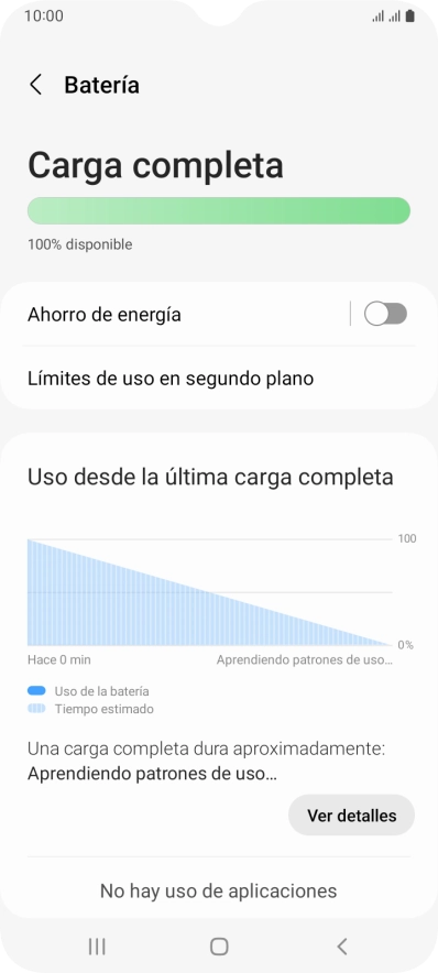 Pulsa Ahorro de energía.