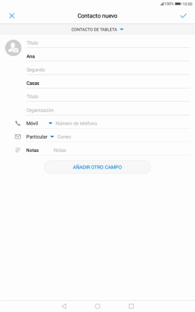 Pulsa Número de teléfono e introduce el número de teléfono deseado.