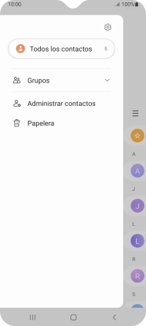 Pulsa Administrar contactos.
