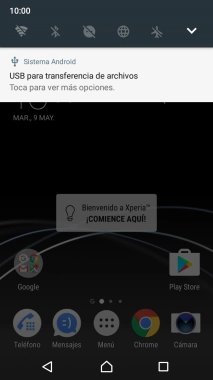 Pulsa el icono de conexiones.