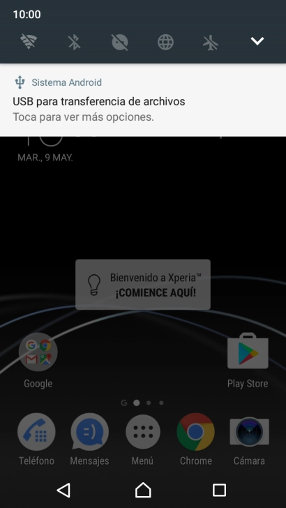 Pulsa el icono de conexiones.