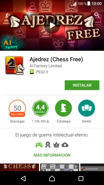 Pulsa INSTALAR y sigue las indicaciones de la pantalla para instalar la app.