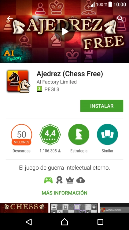 Pulsa INSTALAR y sigue las indicaciones de la pantalla para instalar la app.