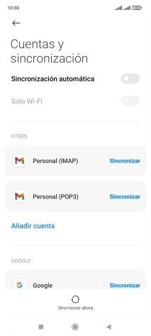 Pulsa el indicador junto a 