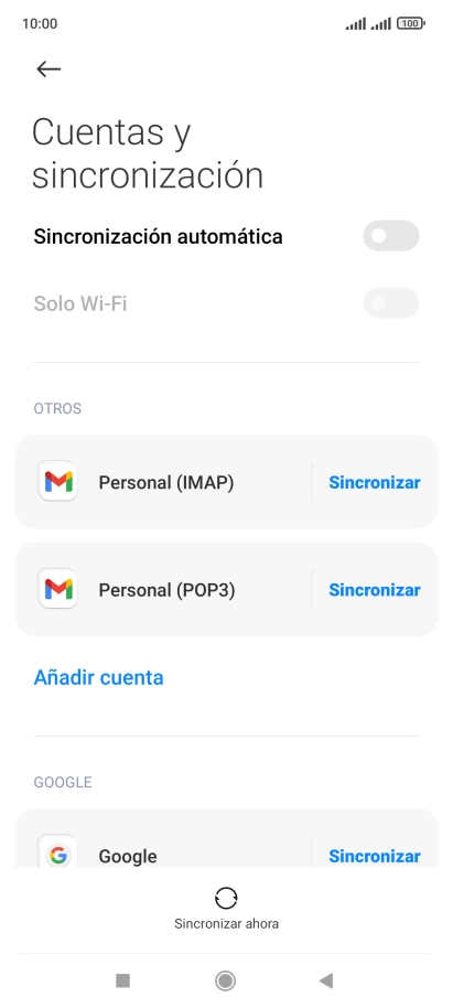 Pulsa el indicador junto a 