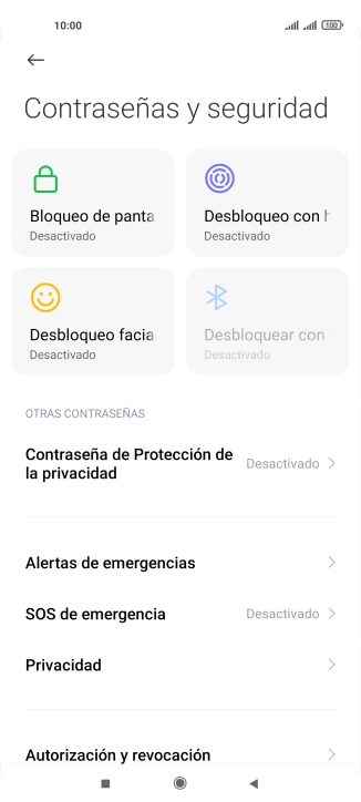 Pulsa Privacidad.